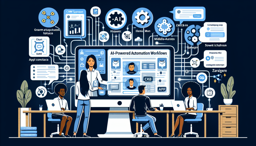 Boosting Productivity with CRM Automations: The Role of ChatGPT and Zapier