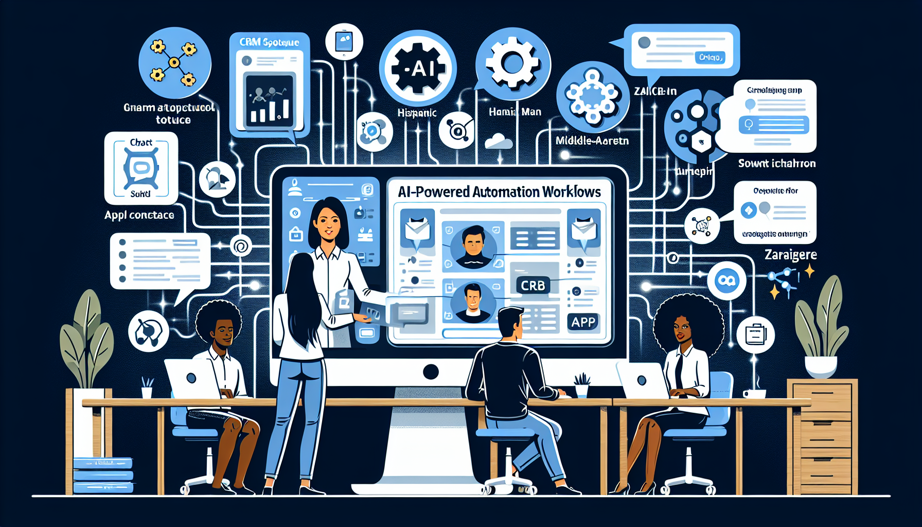 Boosting Productivity with CRM Automations: The Role of ChatGPT and Zapier