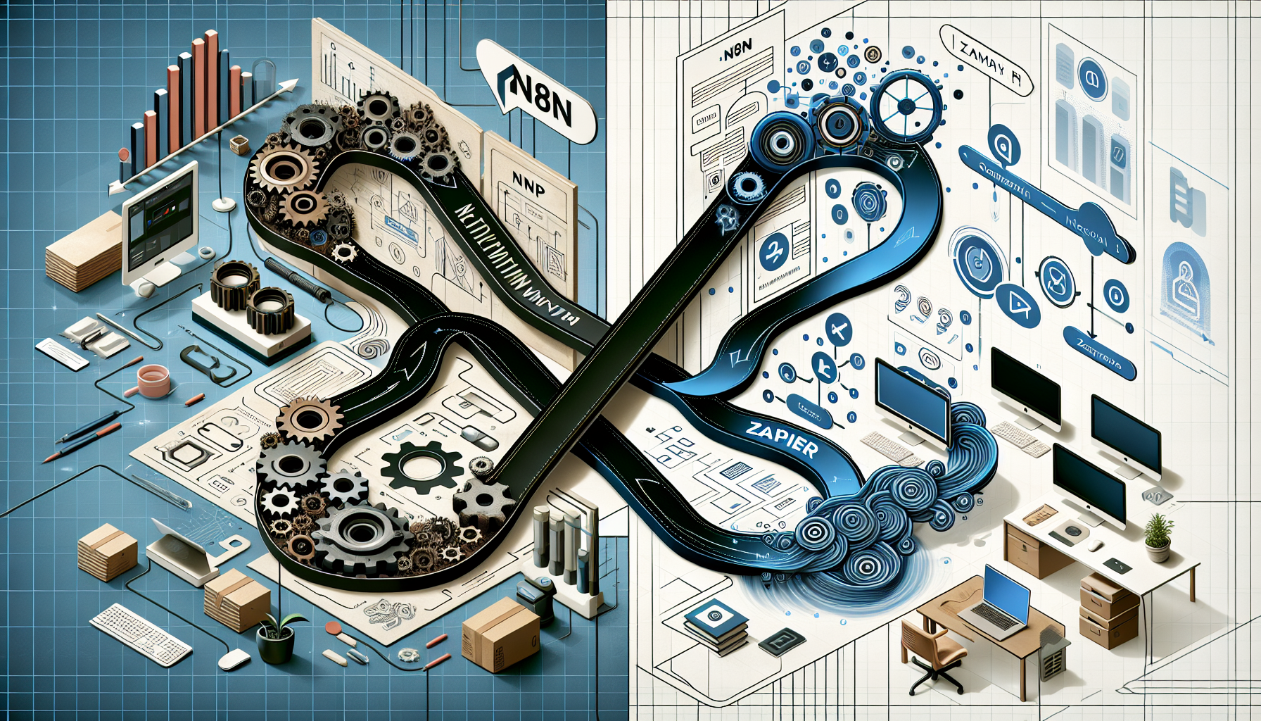 Streamlining Workflow: Comparing CRM Automations with N8N and Zapier