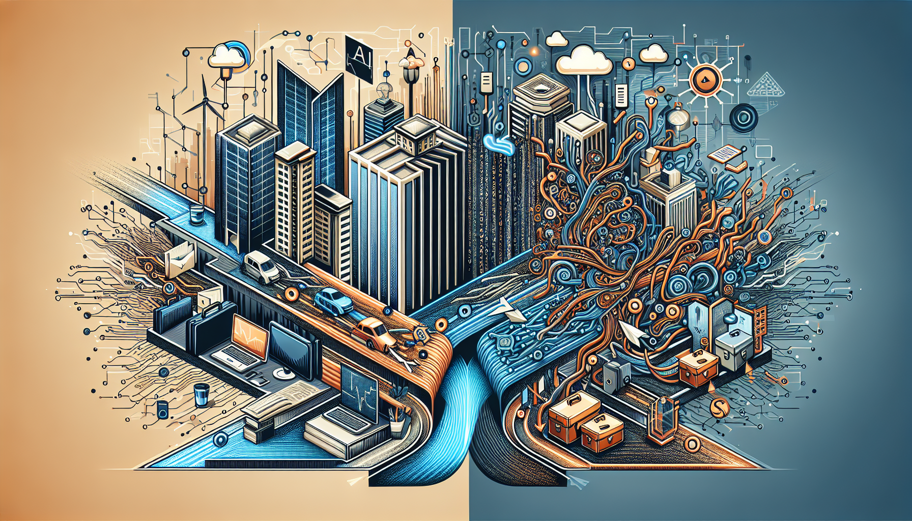 Challenges of Integrating AI in Established Business Models