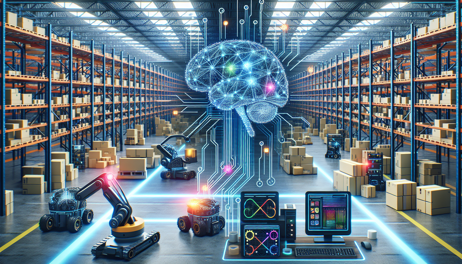 How eCommerce Giants Leverage AI for Enhanced Logistics and Inventory Management