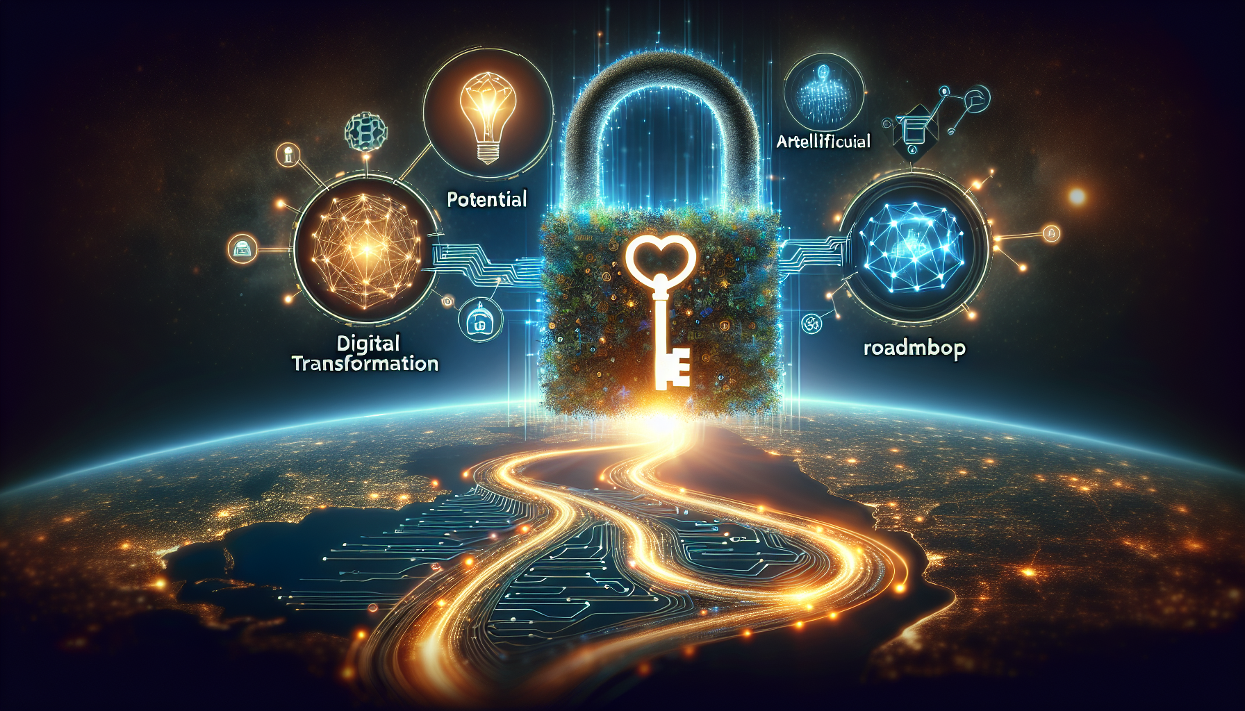 Unlocking Potential: Crafting a Digital Transformation Roadmap with AI at Its Core